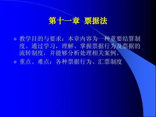 票据法