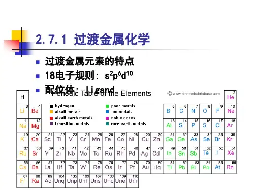 2.7.2 均相配位催化-Pd化学