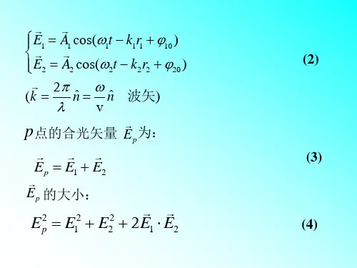 1.2波的叠加与干涉