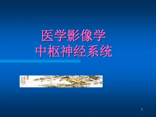 医学影像学中枢神经系统