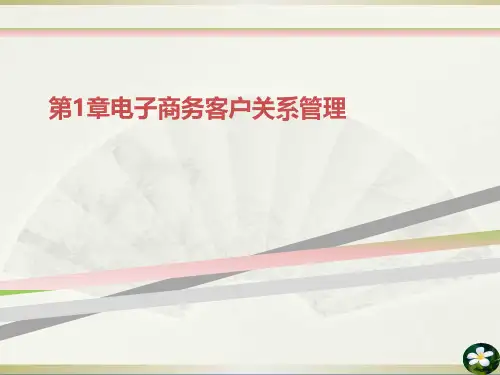 第1章电子商务客户关系管理课件