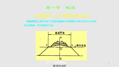 铁路线路基本知识及PPT课件
