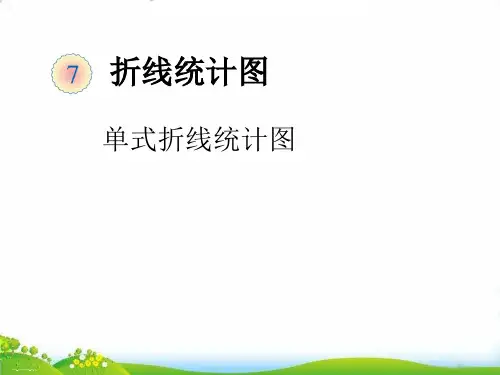 五年级下册数学PPT-第七单元单式折线统计图人教新课标-精品课件