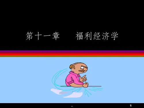 第十一章福利经济学ppt课件