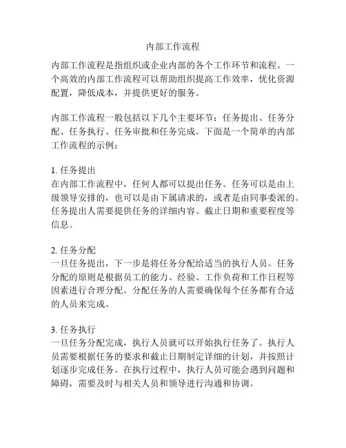 内部工作流程