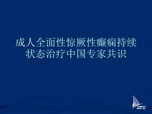 最新癫痫持续状态指南