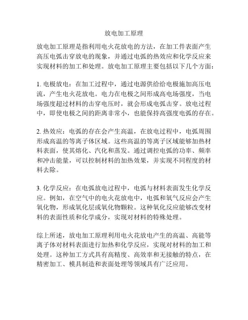 放电加工原理
