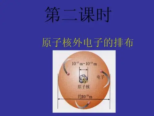 核外电子排布