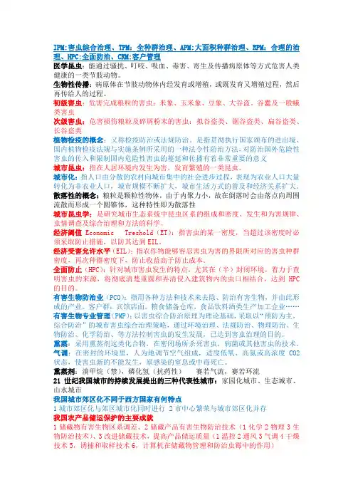 城市昆虫学