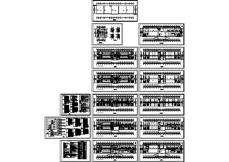 某地区多层办公楼电气施工全套图纸