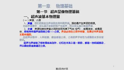 超声物理基础及图像基础.pptx