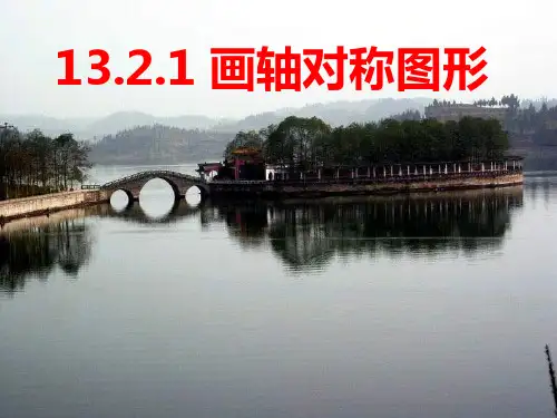 人教版八年级数学上册课件：画轴对称图形优秀课件