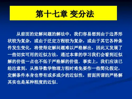第十七章变分法