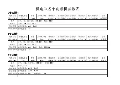 望田皮带机型号