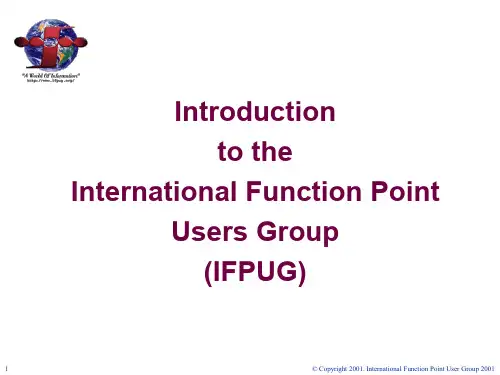 功能点分析法 IFPUG