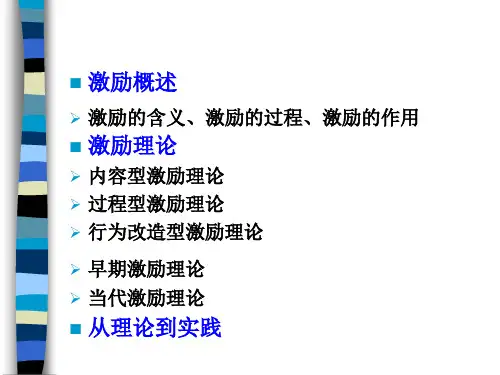 罗宾斯管理学--10种激励理论方法