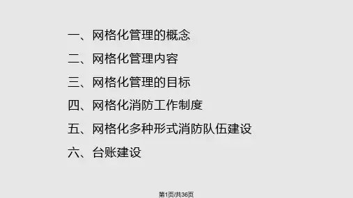 网格化管理PPT课件
