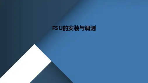 FSU的安装与调测