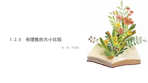 1.2.5 有理数的大小比较 课件 (共19张PPT) 数学人教版七年级上册