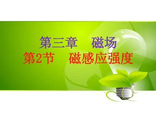第三章磁场第2节磁感应强度