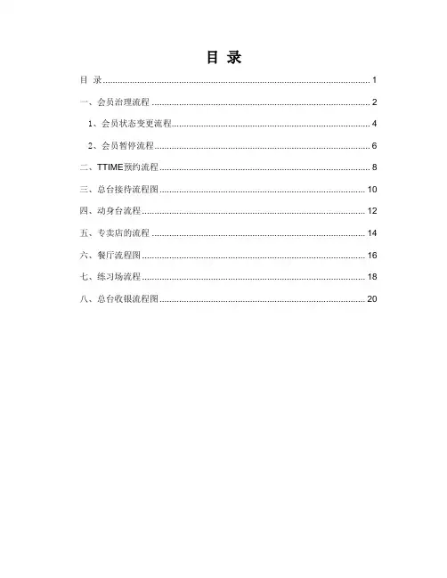 高尔夫球会运作流程