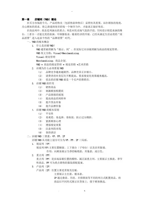 店面陈列技巧图解
