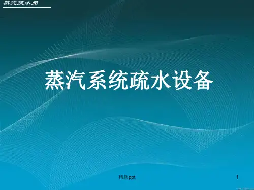 《蒸汽疏水阀》PPT课件