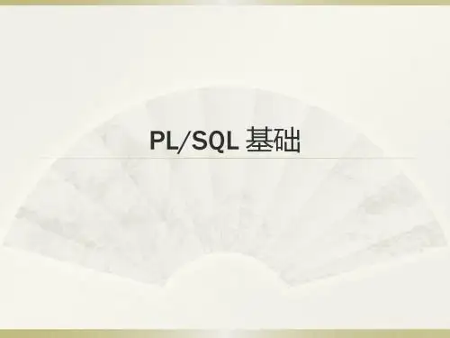 09_PL_SQL基础