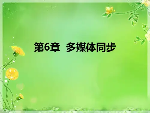 第6章多媒体同步