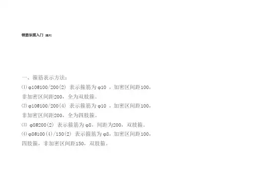 钢筋识图入门