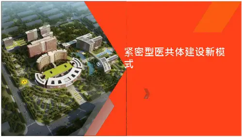 讲座课件_紧密型医共体建设新模式(25页)