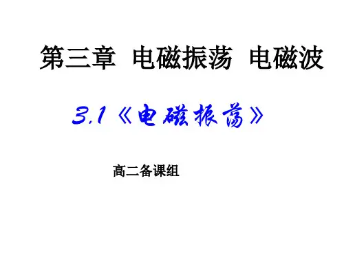 《电磁振荡》PPT课件