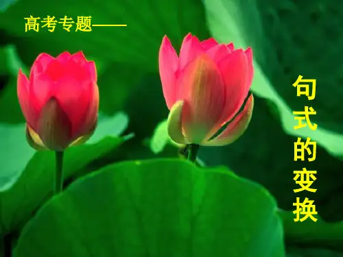 变换句式[长短句变换]