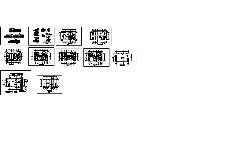 某工厂电施-强弱电平面图、系统图