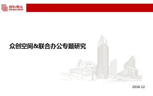 众创空间联合办公专题研究报告特征问题分析.ppt
