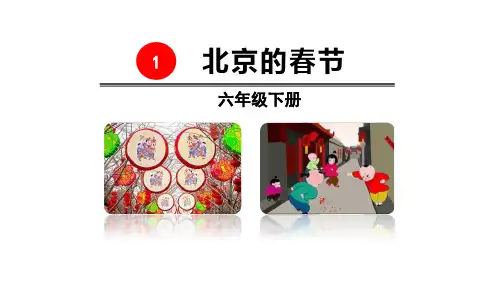 《北京的春节》(完美版)PPT课件
