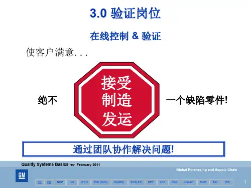 QSB验证岗位