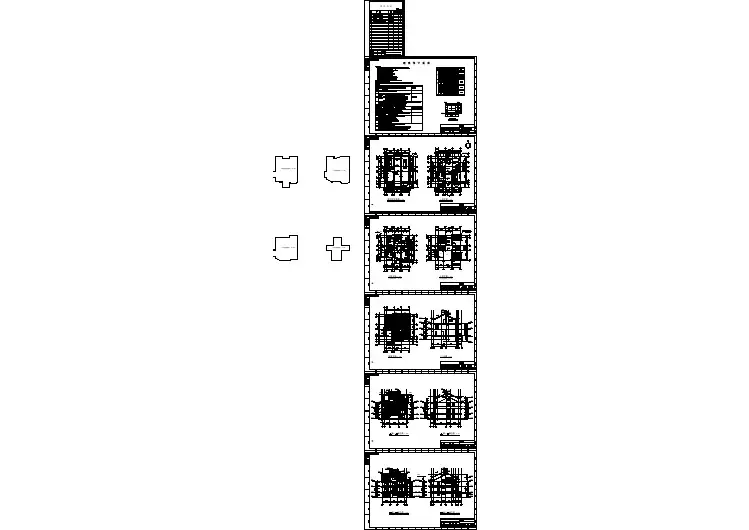 13X13.2 三层别墅坡屋面建筑施工图