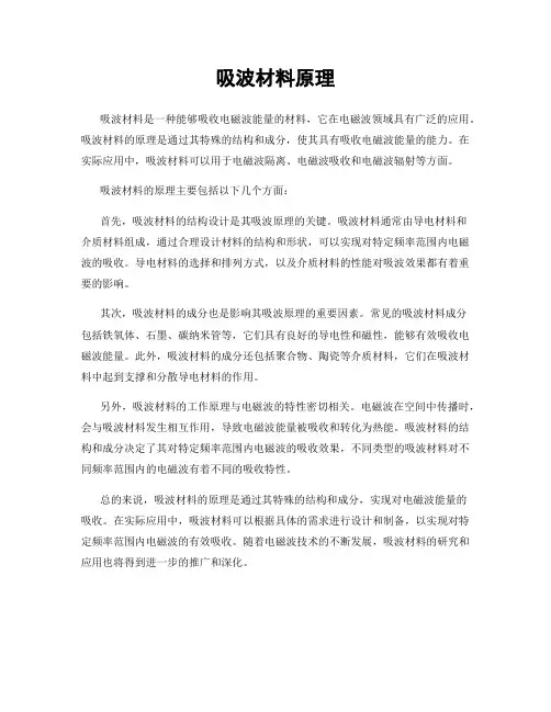 吸波材料原理