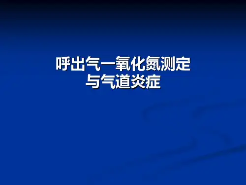 呼出气一氧化氮测
