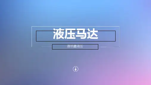 液压马达的分类及其特点
