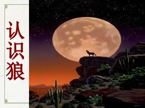 部编版七年级上册第课《狼》PPT课件