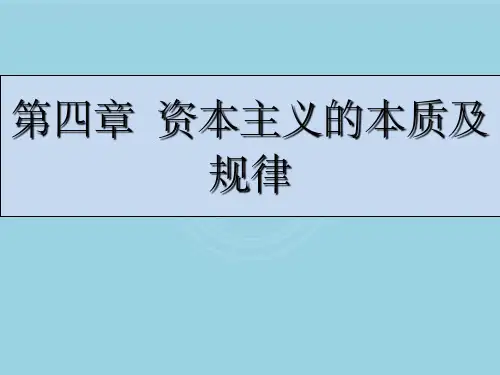 马克思主义基本原理概论第四章课件