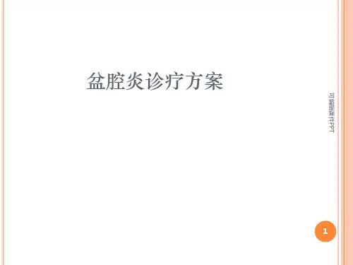 盆腔炎中医诊治PPT课件