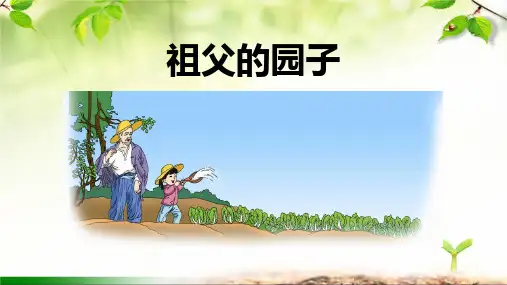 《祖父的园子》-ppt课件