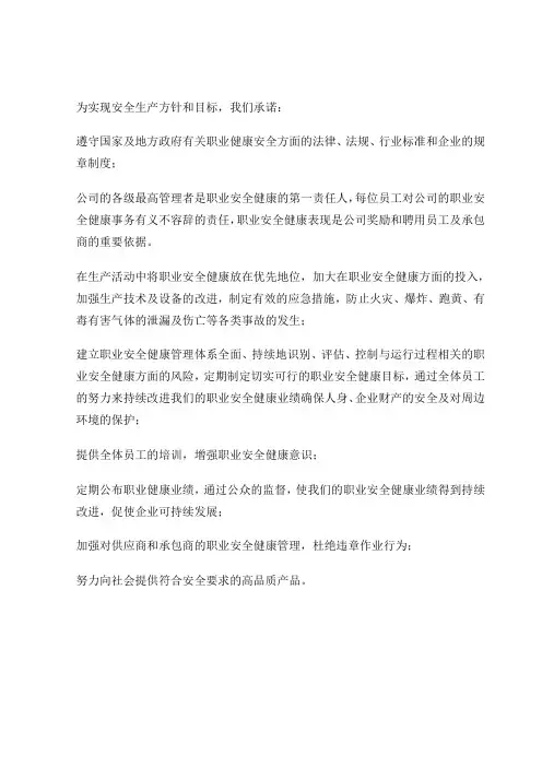 危险化学品从业单位安全标准化全套 