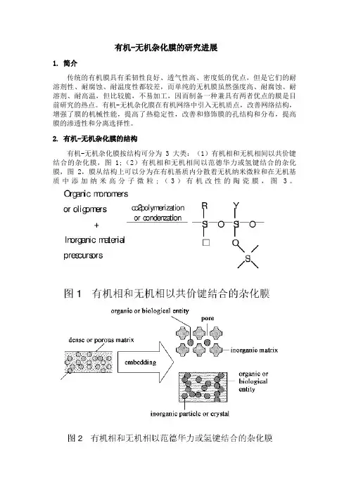 有机-无机杂化膜