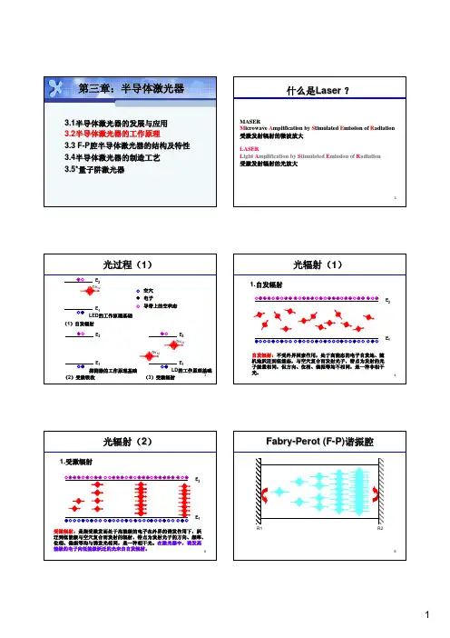 第3.2 半导体激光器工作原理
