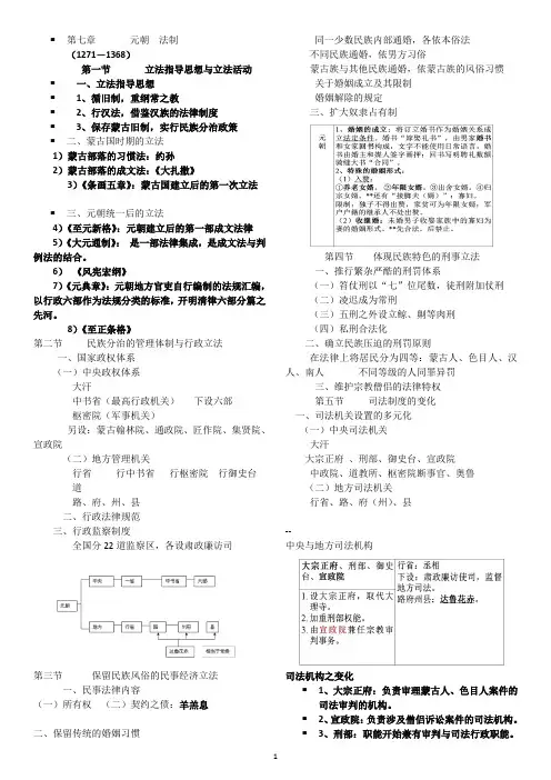 中国法制史
