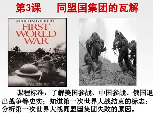 1.3同盟国集团的瓦解)剖析.